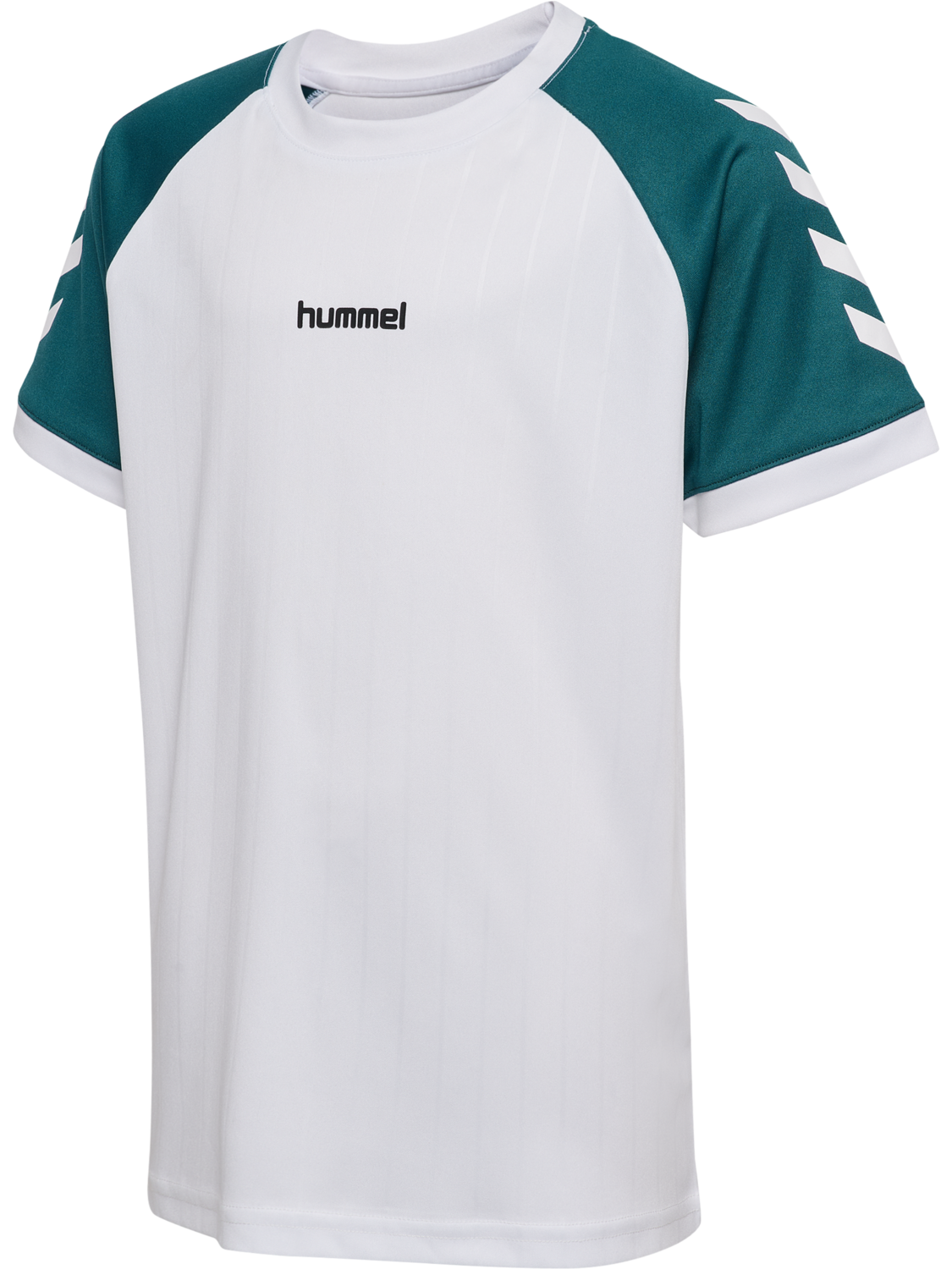 hmlJR STRIPE T-SHIRT S/S, WHITE, packshot