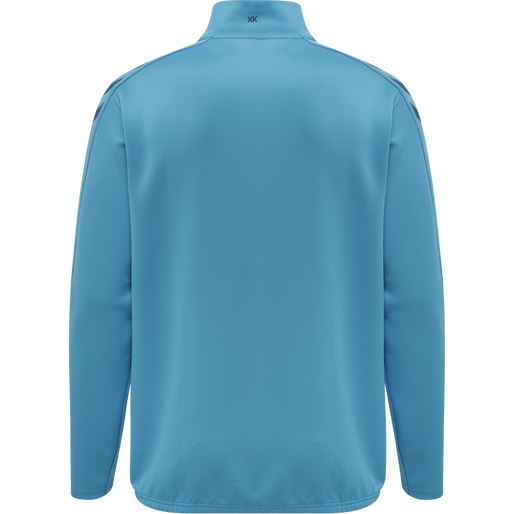 hmlCORE XK HALF ZIP POLY SWEAT, BLUE DANUBE hmlCORE XK HALF ZIP POLY SWEAT, BLUE DANUBE, packshot