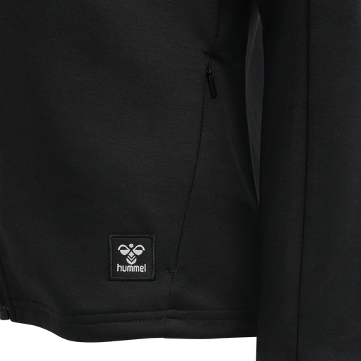 hmlESSI ZIP JACKET , BLACK, packshot