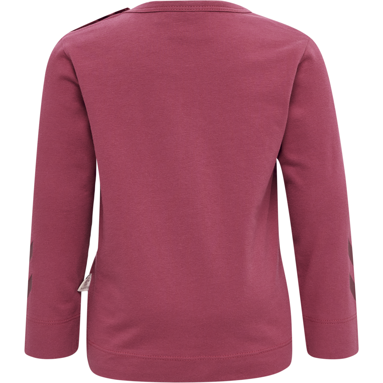 hmlHELGA T-SHIRT L/S, EARTH RED, packshot