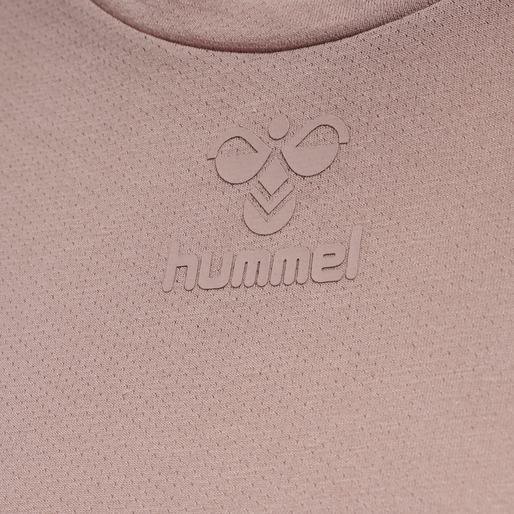 hmlVANJA T-SHIRT L/S, WOODROSE, packshot
