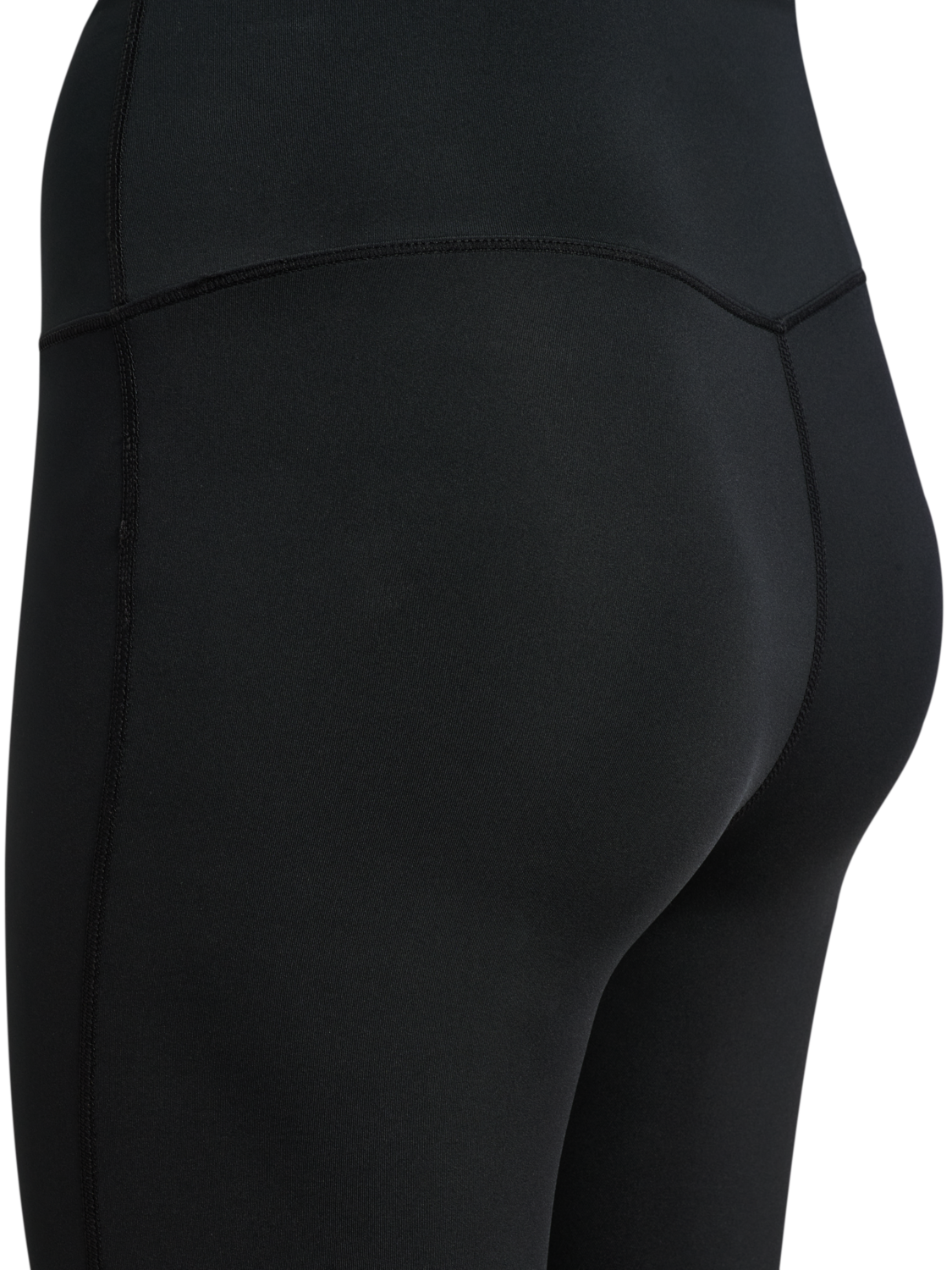 hmlPULSE HIGH WAIST TIGHTS, BLACK, packshot
