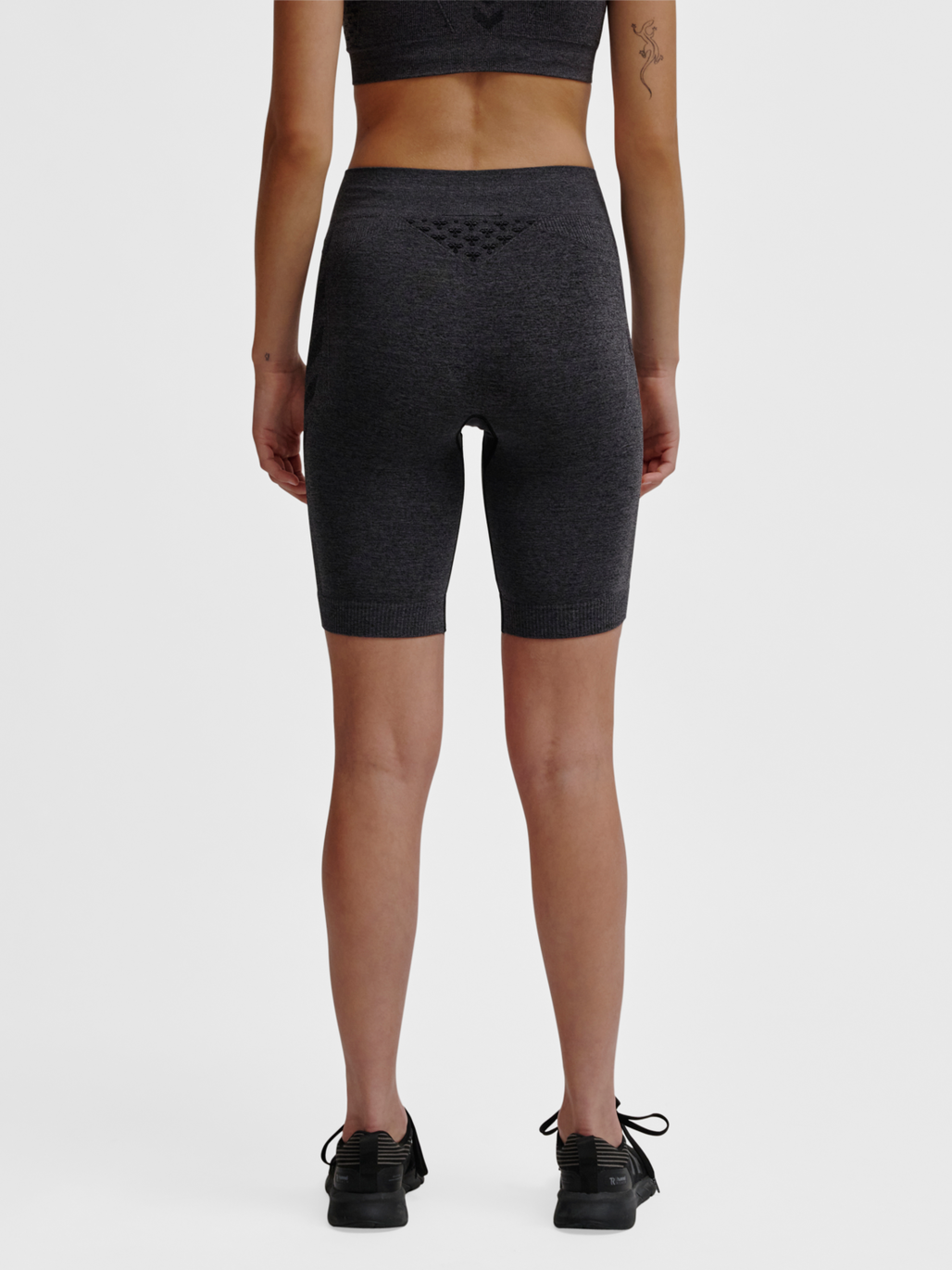 hummel CI SEAMLESS CYCLING SHORTS BLACK MELANGE hummel.pl