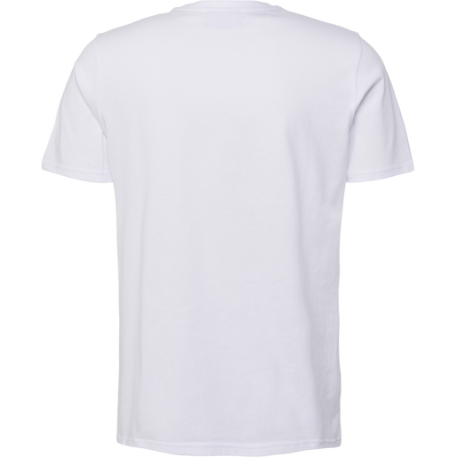 hmlIC BILL T-SHIRT, WHITE, packshot