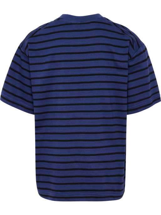 hmlJR LOOSE STRIPED SET BEE, DEEP COBALT, packshot