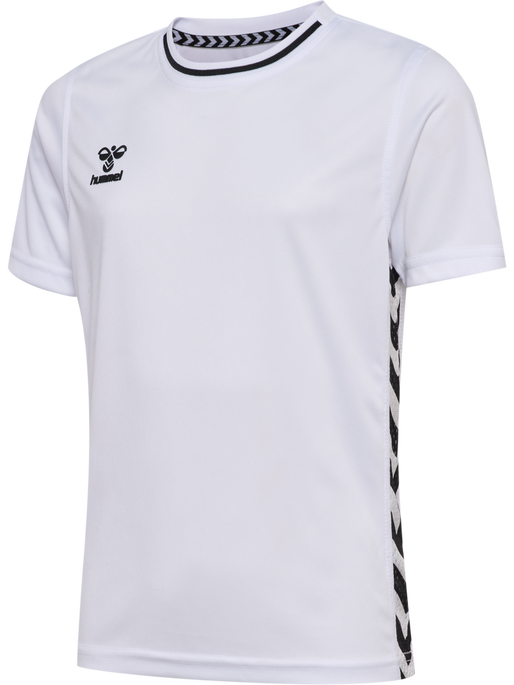 PLAYFUL SS JERSEY KIDS, WHITE, packshot