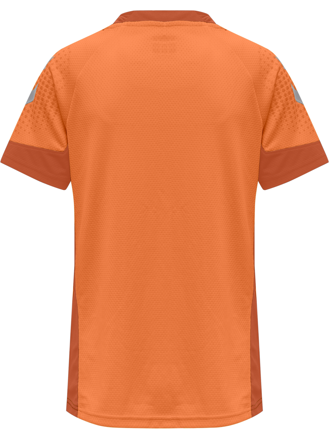 hmlLEAD WOMENS S/S POLY JERSEY, ORANGE TIGER, packshot