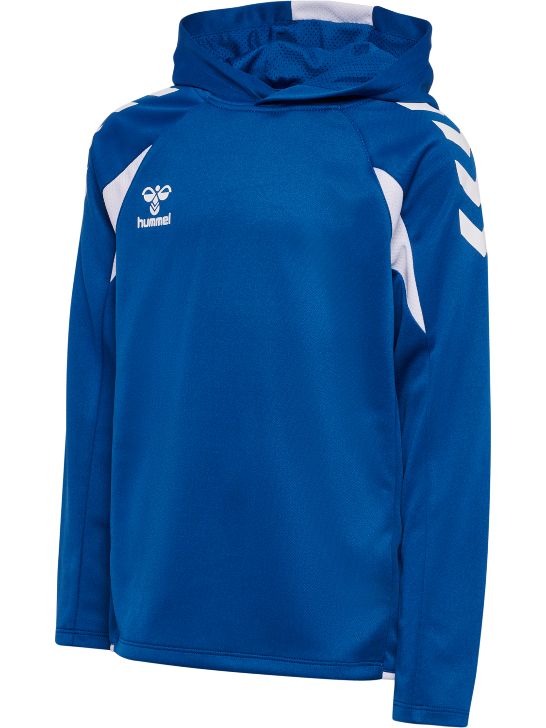 hmlCORE 2.0 HOODIE KIDS, TRUE BLUE/WHITE, packshot