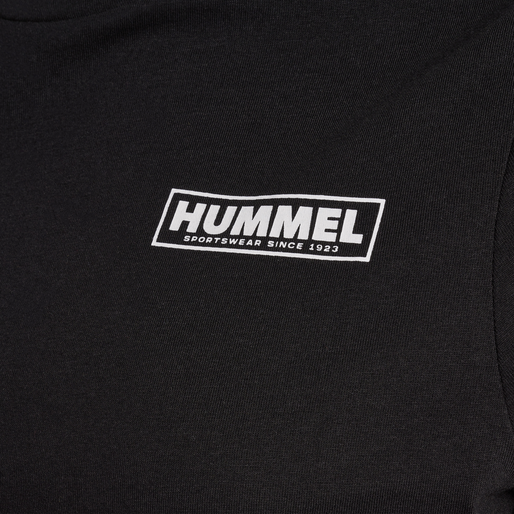 hmlLEGACY WO REGULAR T-SHIRT PLUS, BLACK, packshot