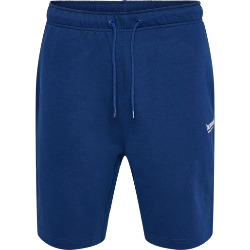 hmlLGC GABE SWEATSHORTS, ESTATE BLUE, packshot