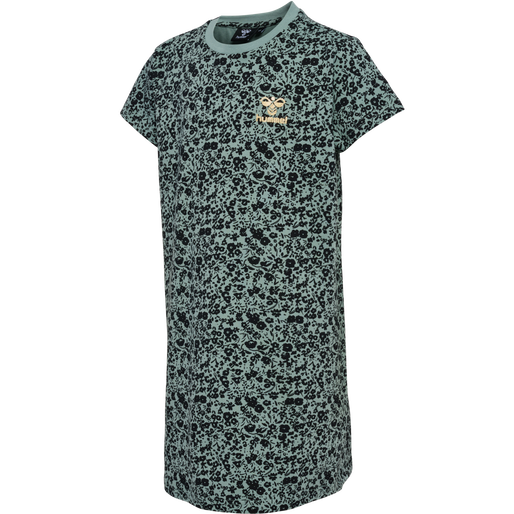 hmlMEJSE DRESS S/S, CHINOIS GREEN, packshot