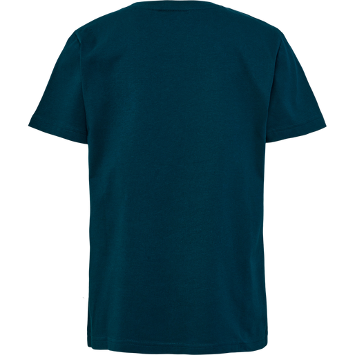 hmlTRES T-SHIRT S/S 2-PK, DEEP TEAL/SODALITE BLUE, packshot
