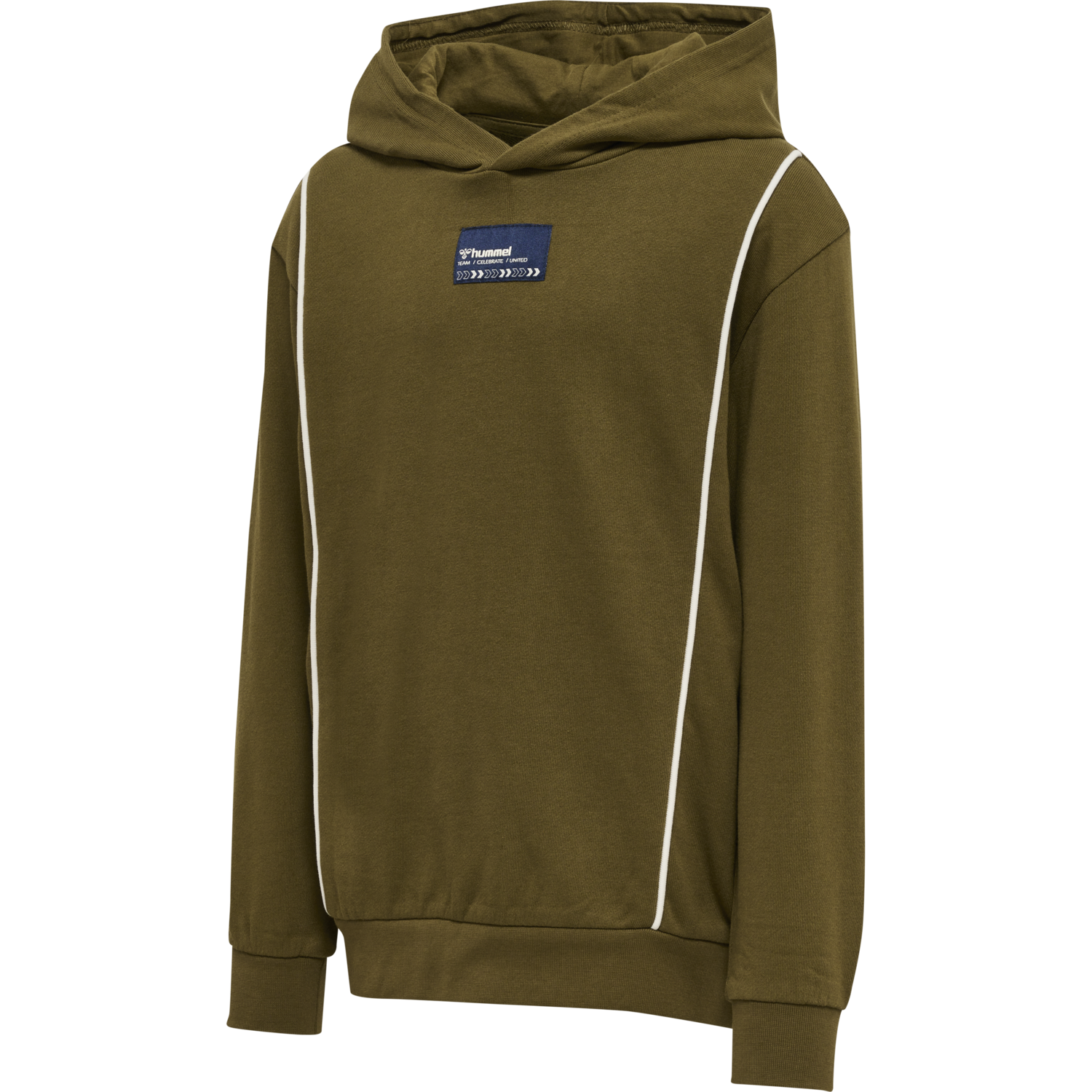 hmlDITMER HOODIE, DARK OLIVE, packshot