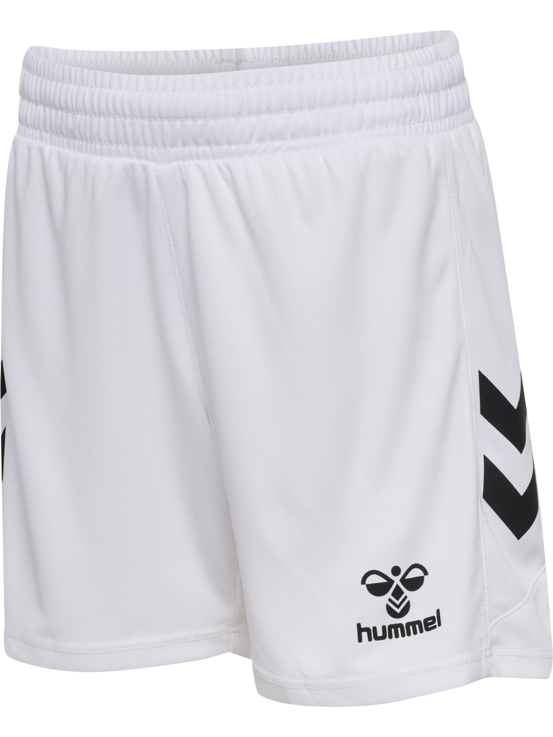 hmlMATCH SHORTS KIDS, WHITE/BLACK, packshot