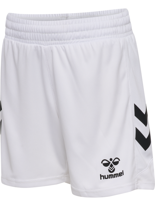 hmlMATCH SHORTS KIDS, WHITE/BLACK, packshot