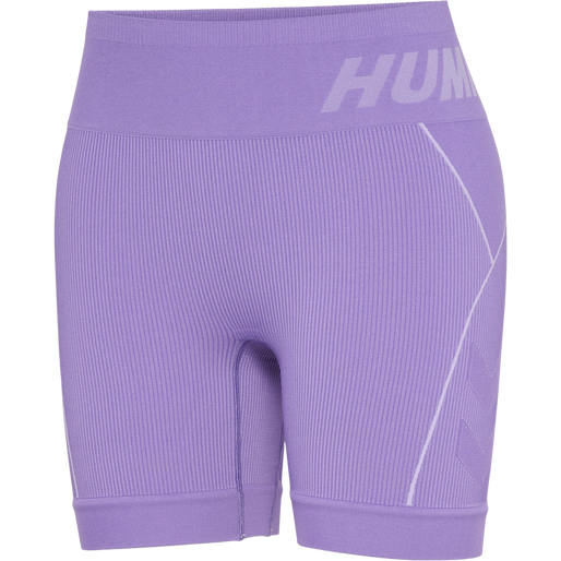 hmlTE CHRISTEL SEAMLESS SHORTS, PAISLEY PURPLE, packshot