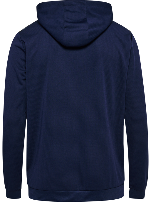 hmlAUTHENTIC PL ZIP HOODIE, MARINE, packshot