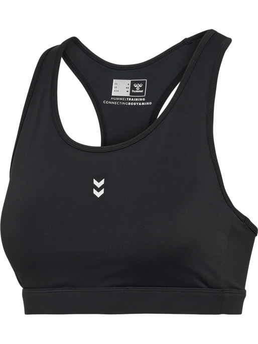 hmlULTIMATE SPORTS BRA, BLACK hmlULTIMATE SPORTS BRA, BLACK, packshot