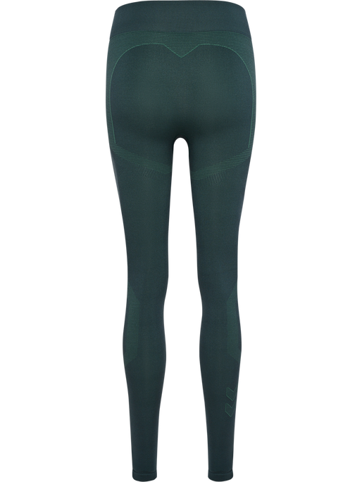 hmlMT POWER SEAMLESS MW TIGHTS, GREEN GABLES, packshot