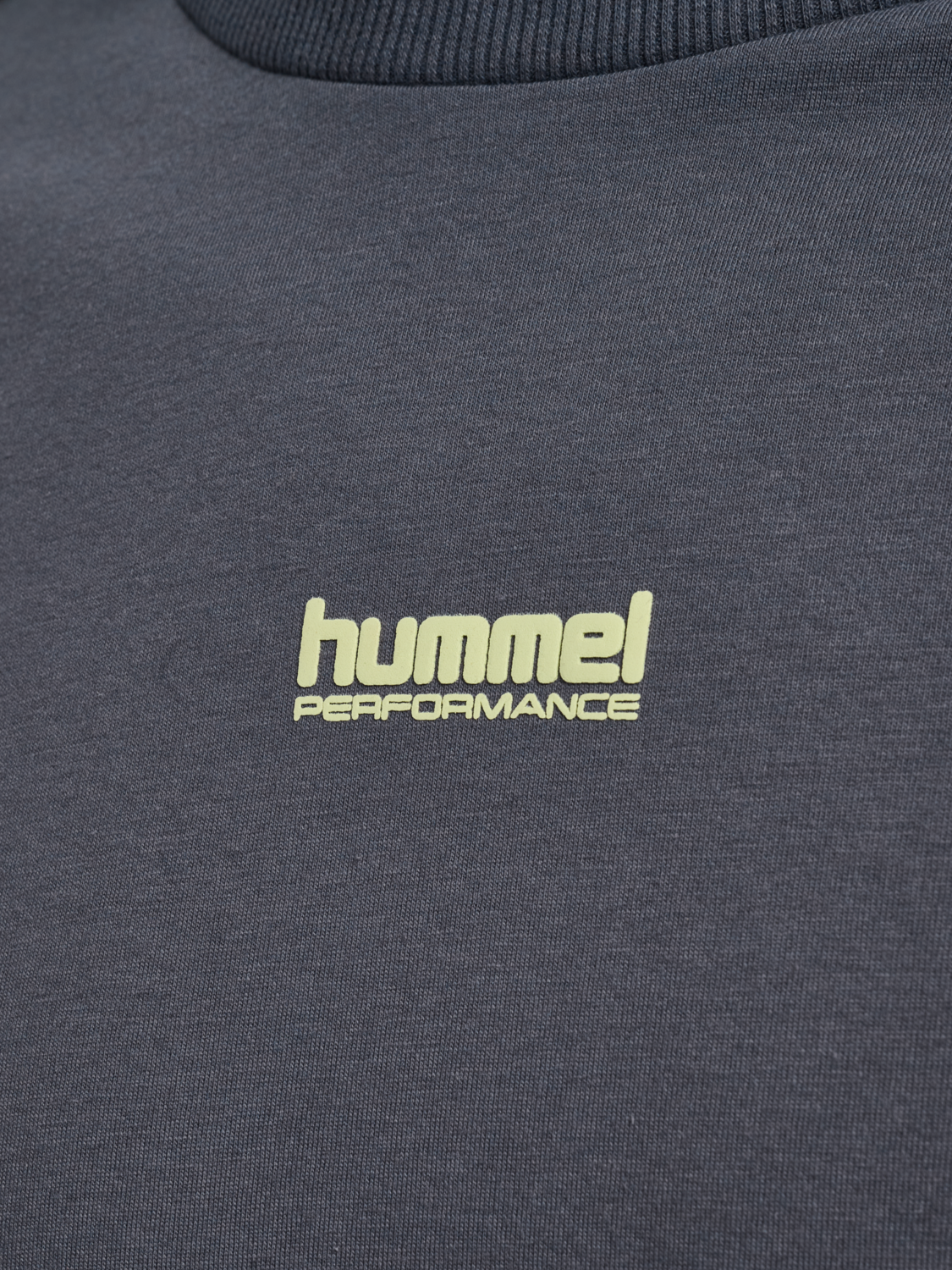 hmlPULSE PIPING T-SHIRT L/S, BLACKENED PEARL, packshot