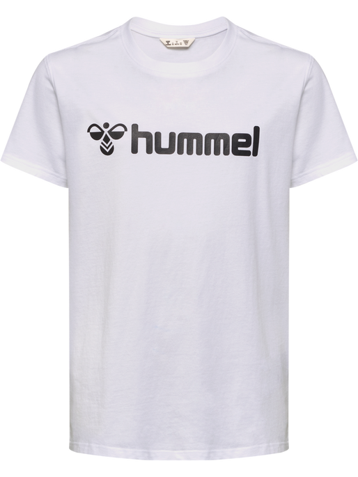 hmlGO 2.0 LOGO T-SHIRT S/S KIDS, WHITE, packshot