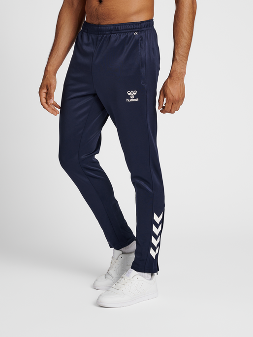 hmlCORE XK POLY PANTS, MARINE, model