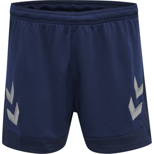 hmlLEAD WOMENS POLY SHORTS, MARINE, packshot