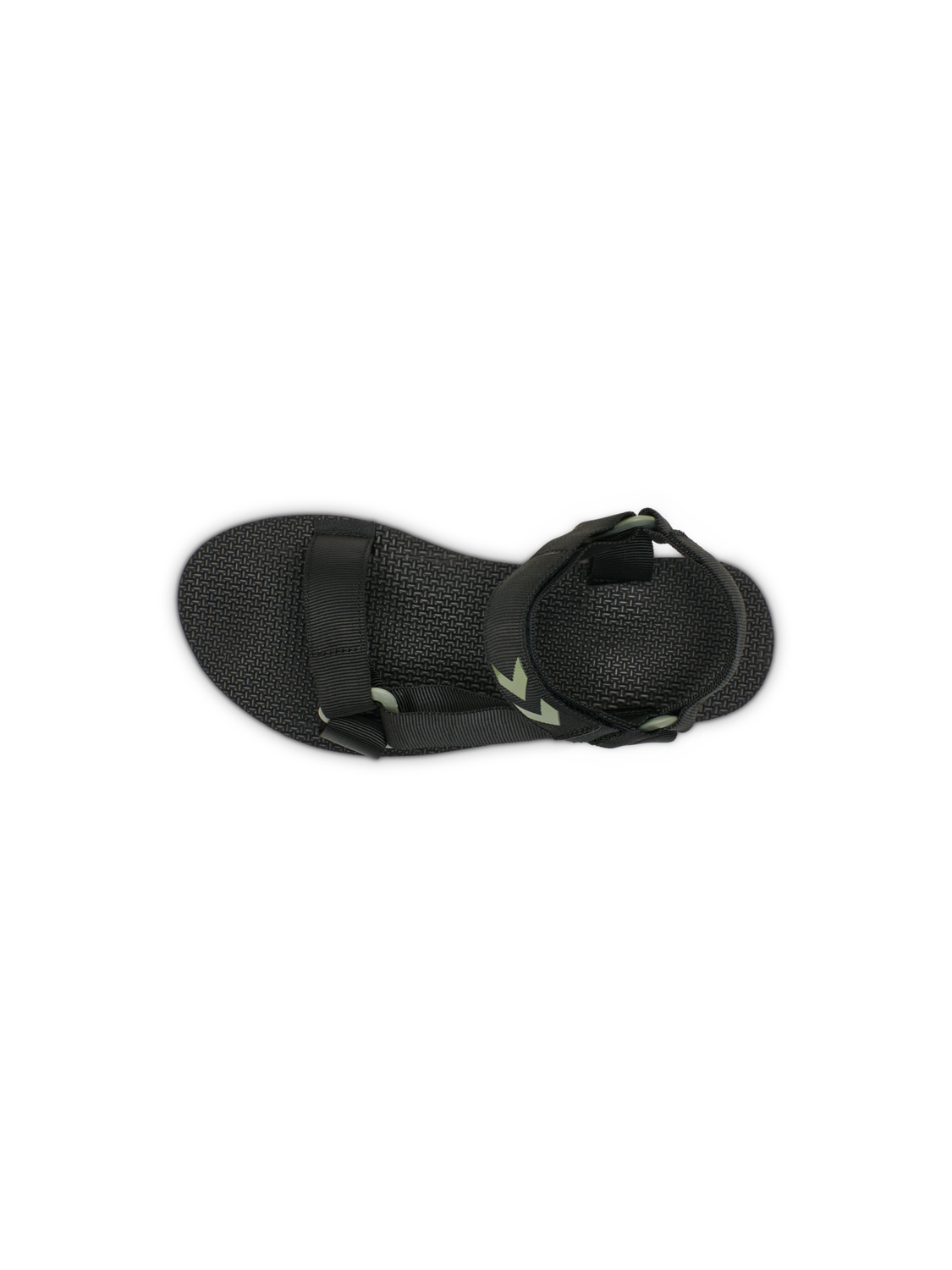 STRAP SANDAL, BLACK, packshot