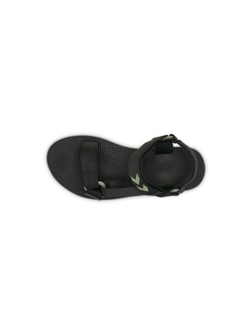 STRAP SANDAL, BLACK, packshot