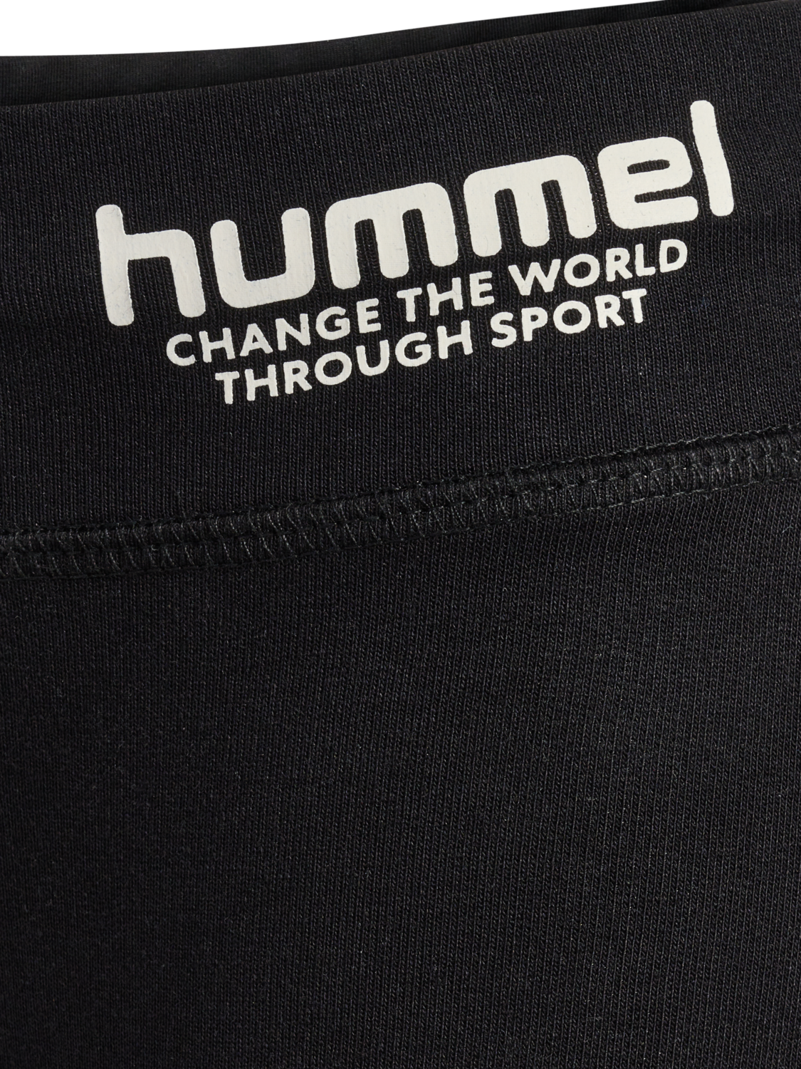 hmlFLAIRED PANTS, BLACK, packshot