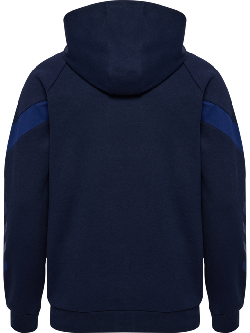 hmlTRAVEL ZIP HOODIE, MARINE, packshot