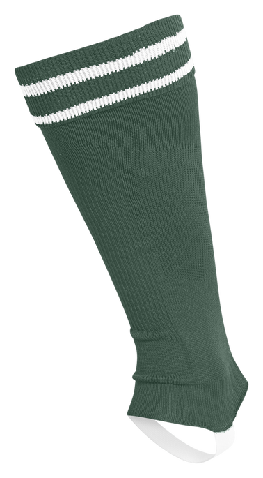 ELEMENT FOOTBALL SOCK FOOTLESS, EVERGREEN/WHITE, packshot