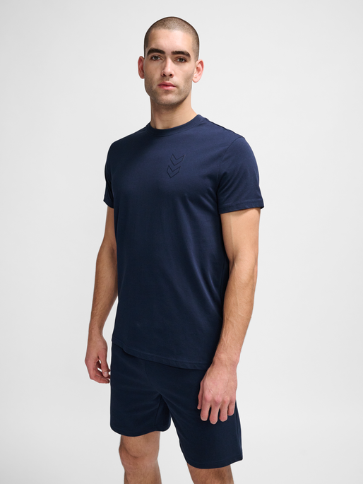 hmlACTIVE CO TEE S/S, TOTAL ECLIPSE, model