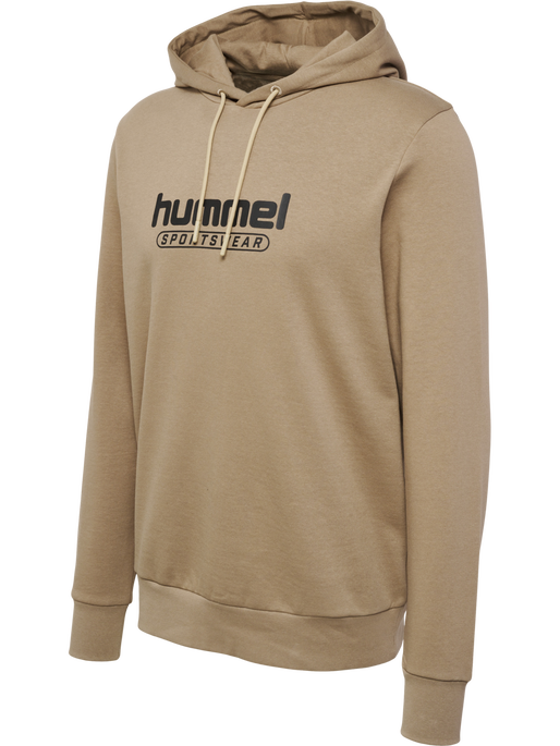 hmlBOOSTER HOODIE, GREIGE, packshot
