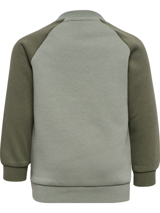 hmlHUMMING CREWSUIT, DUSTY OLIVE, packshot