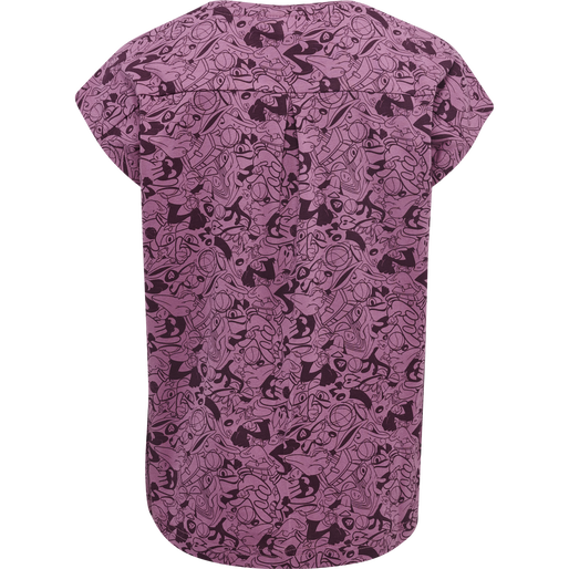 hmlSPACE JAM DIEZ T-SHIRT S/S, BORDEAUX hmlSPACE JAM DIEZ T-SHIRT S/S, BORDEAUX, packshot