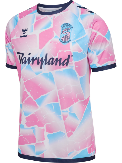 F MADISON 25 AWAY JERSEY S/S, WHITE, packshot