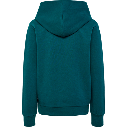 hmlCUATRO HOODIE, DEEP TEAL, packshot