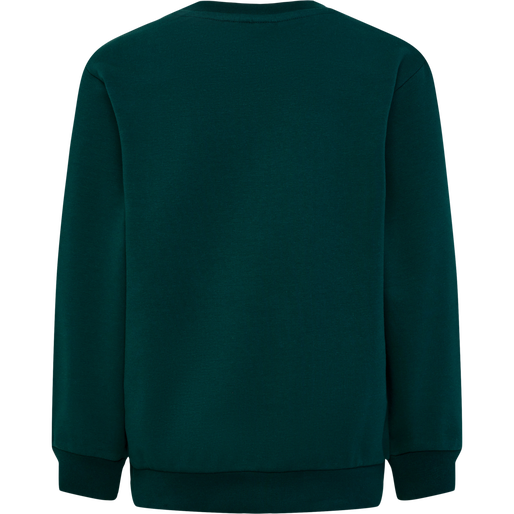 hmlFASTWO SWEATSHIRT, DEEP TEAL, packshot