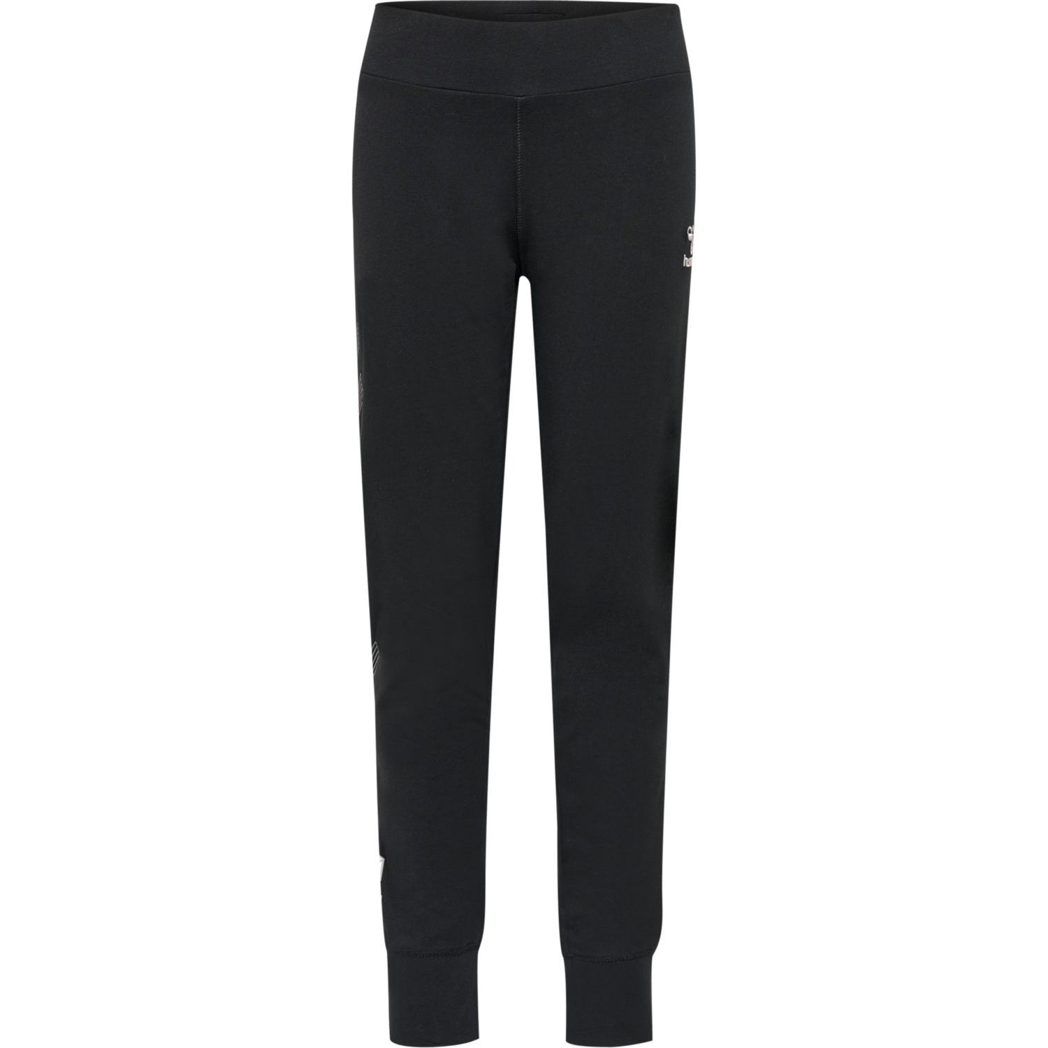 hmlMOVE GRID COTTON TIGHTS, BLACK, packshot