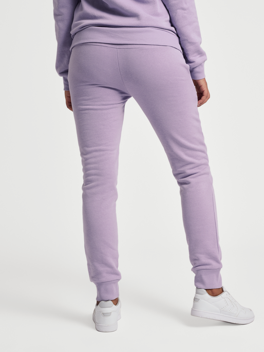 hmlOLIVIA REGULAR PANTS, HEIRLOOM LILAC, model