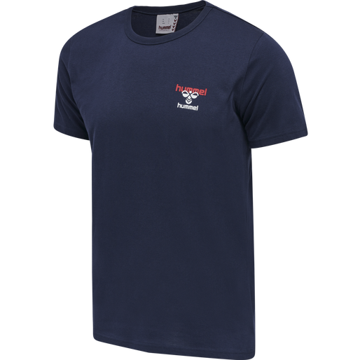 hmlIC DAYTON T-SHIRT, PEACOAT hmlIC DAYTON T-SHIRT, PEACOAT, packshot