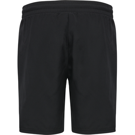 hmlMOVE GRID WOVEN SHORTS KIDS, BLACK, packshot