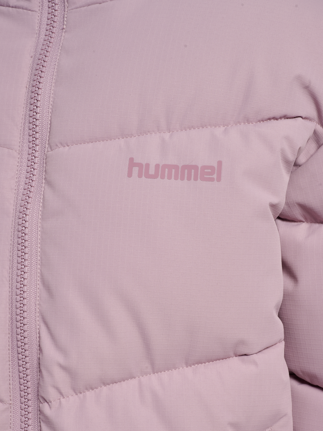 hmlJR PUFFER JACKET, SEA FOG, packshot