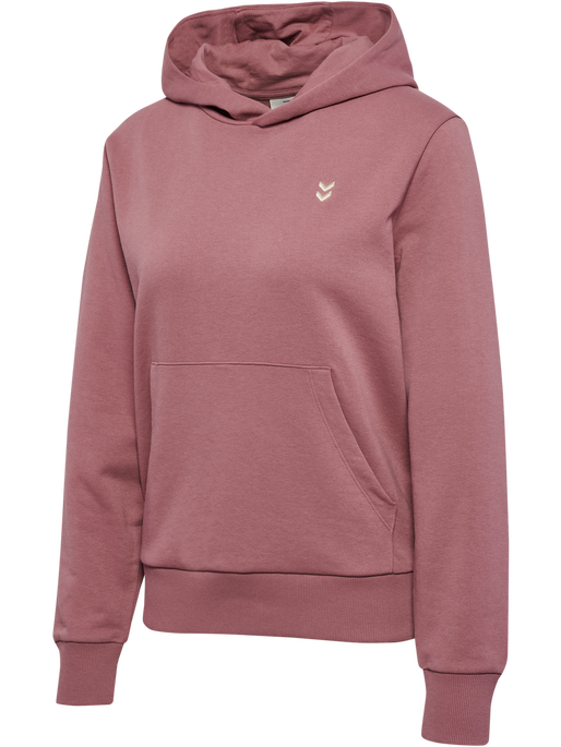hmlPULSE W SWEAT HOODIE, WISTFUL MAUVE, packshot