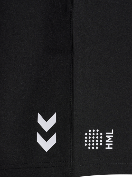 hmlCOURT WOVEN SHORTS, BLACK, packshot