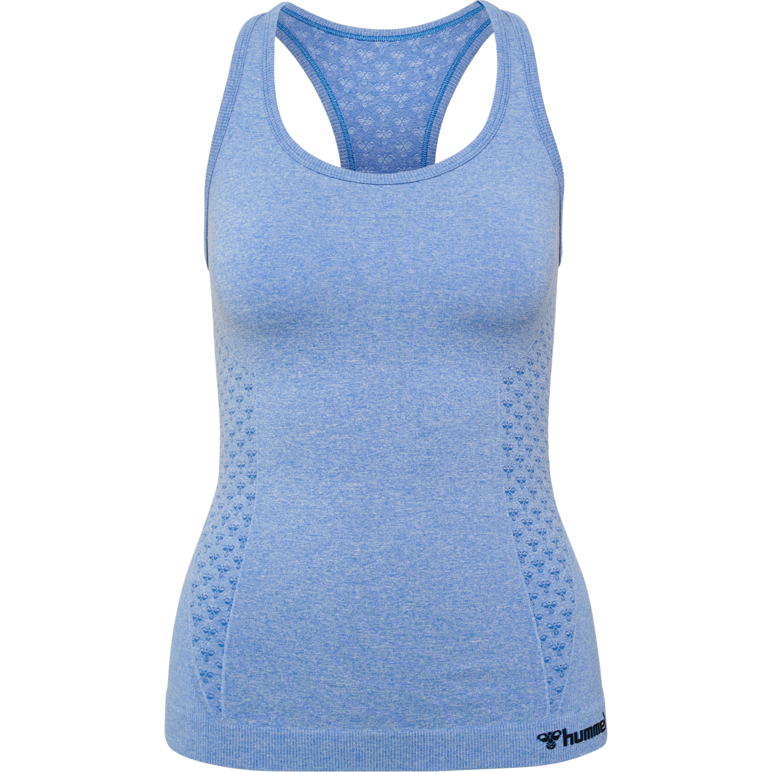 hmlCI SEAMLESS TOP, RIVIERA MELANGE, packshot