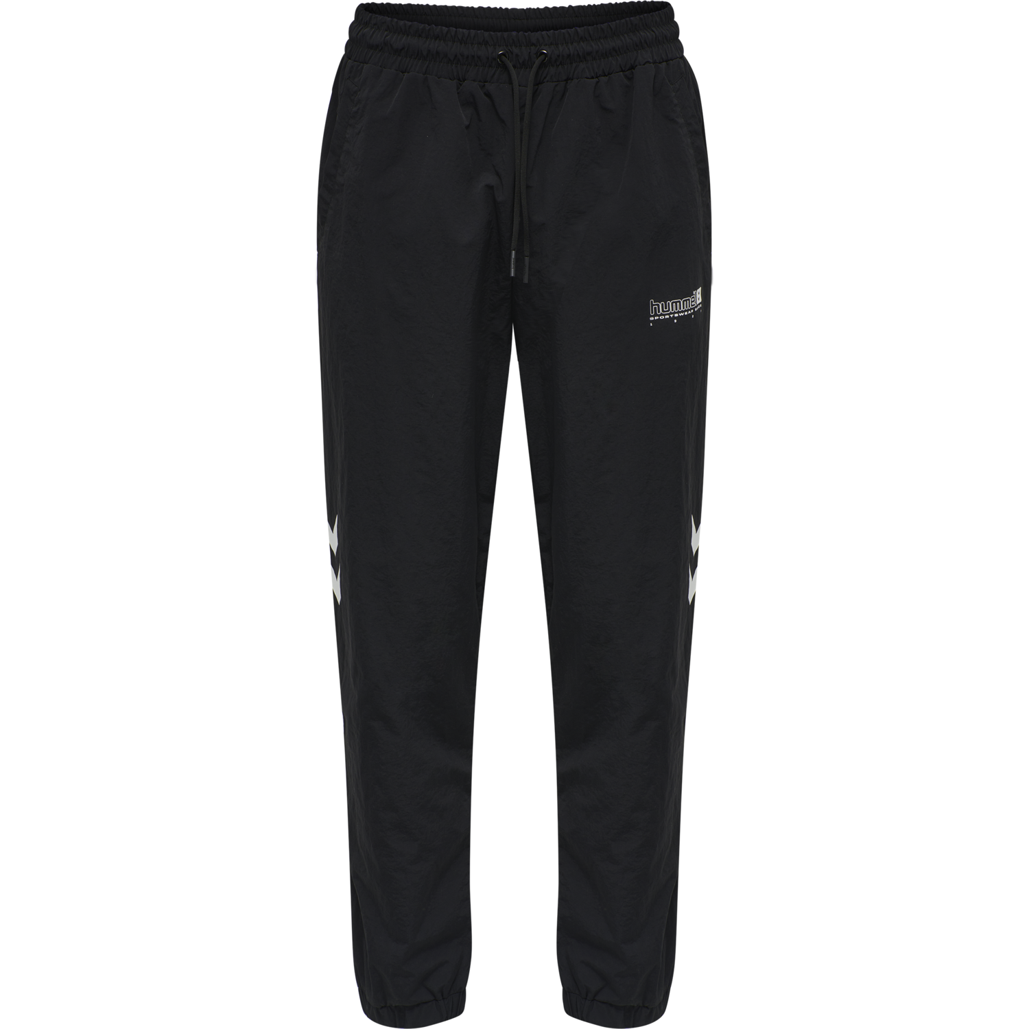 hmlLGC MUSA WOV REGULAR PANTS, BLACK, packshot