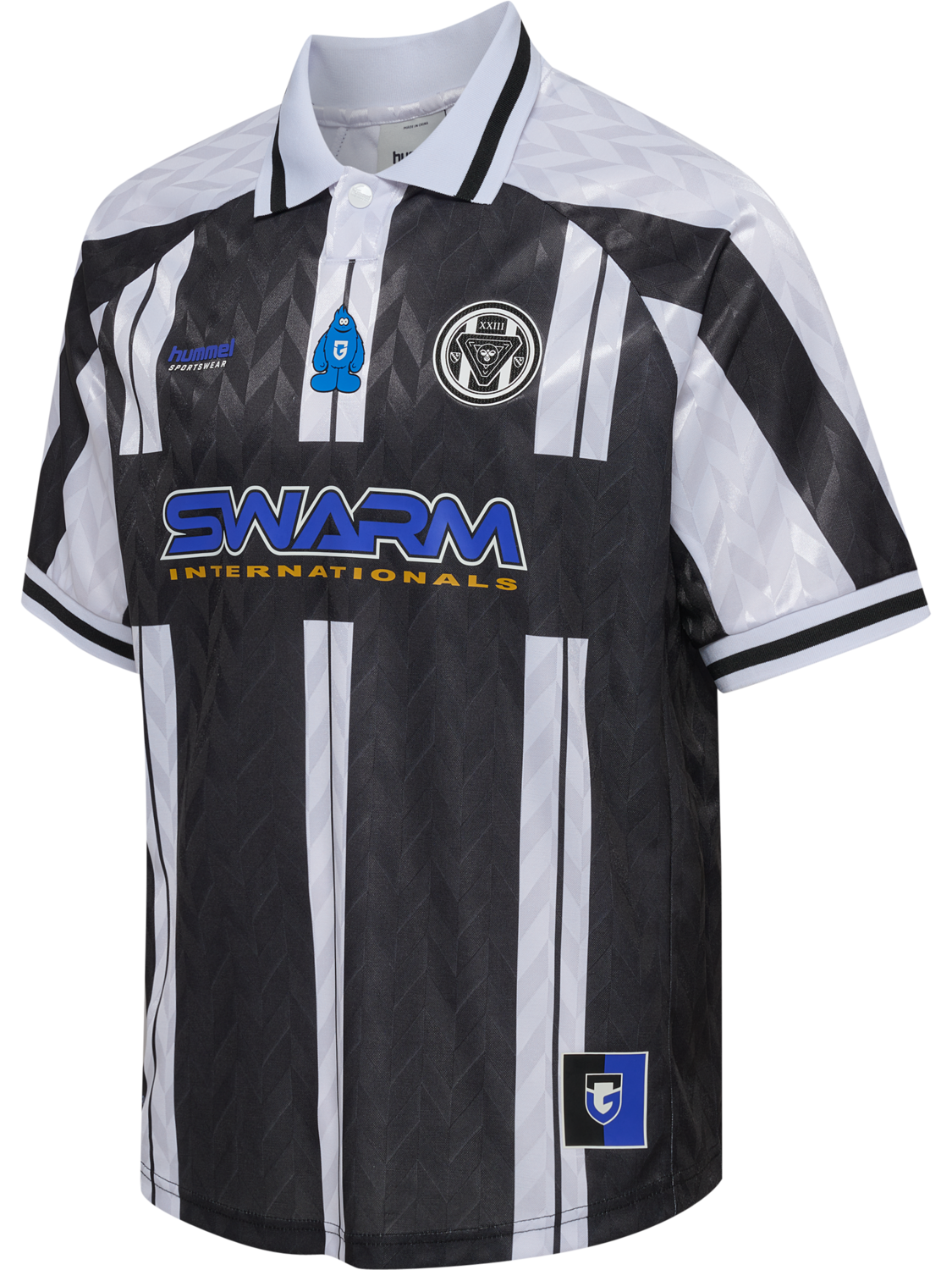 hmlLOOSE SOCCER JERSEY GAMBA, WHITE, packshot