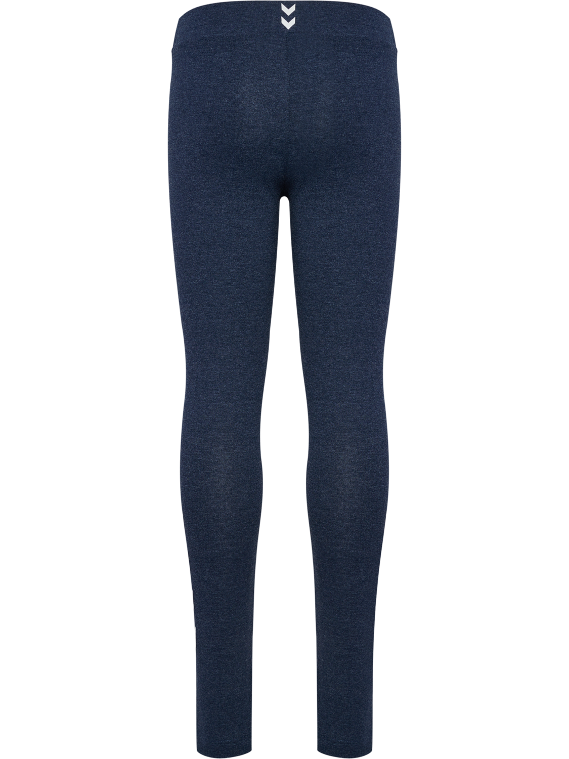 hmlJR LOGO TIGHTS, DRESS BLUE MELANGE, packshot